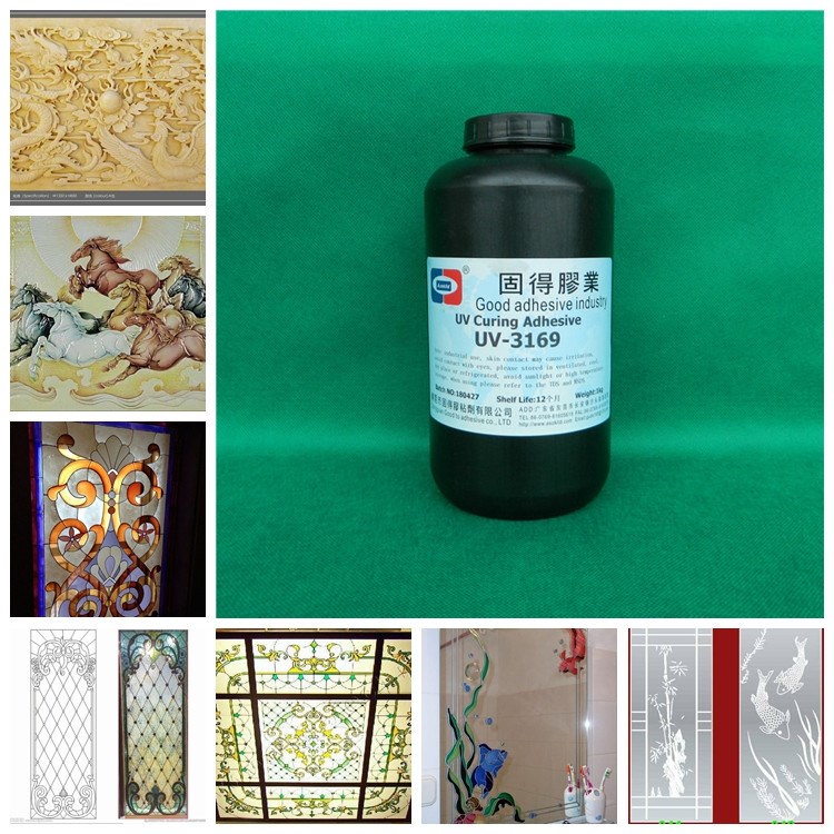 供應(yīng)UV-3169玻璃工藝圖案勾畫(huà)、立線(xiàn)、劃線(xiàn)、畫(huà)線(xiàn)UV膠 紫外線(xiàn)膠水