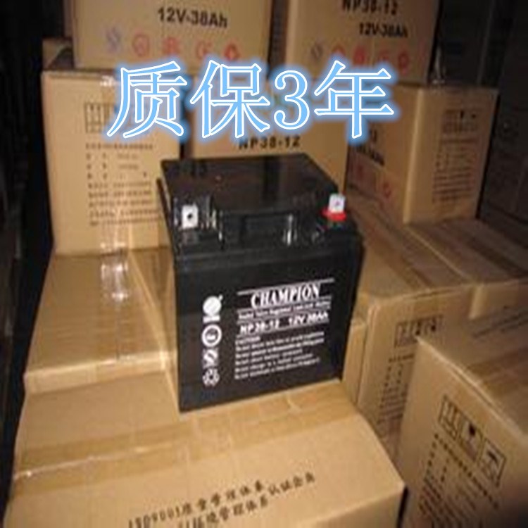 CHAMPION蓄電池NP24-12(12V24AH)廣東志成現貨