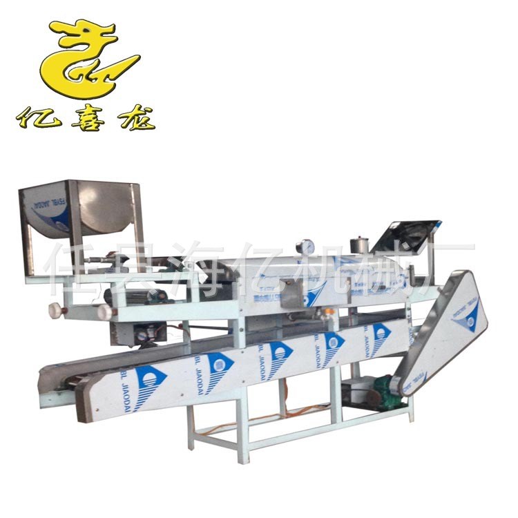 河北供應新型 小型全自動圓形涼皮機 不銹鋼涼皮機 仿手工涼皮機