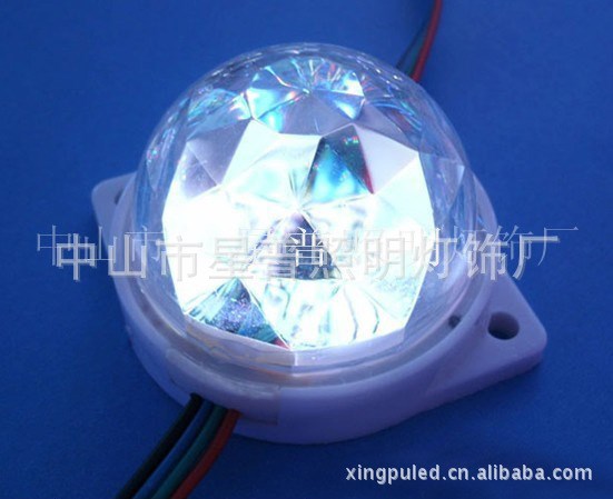 LED像素點光源直徑4CM6燈SMD5050全彩貼片像素燈
