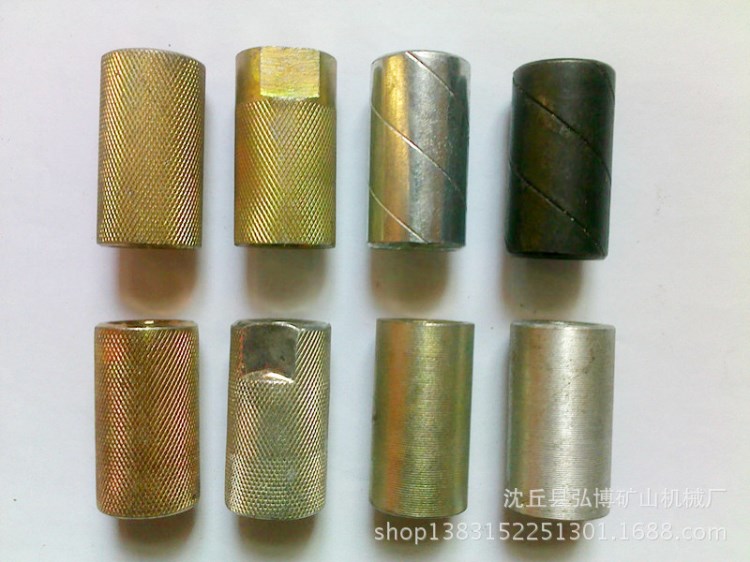 供應B19 B22錨索鉆桿連接器 連接套