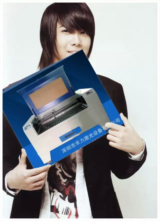 供應湖北丹江口市   老河口市  導光板廣告字亞克力激光切割機