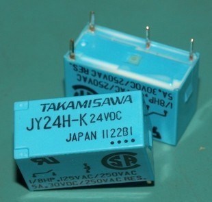 拆機繼電器JY24H-K JY5H-K JY12H-K 5VDC 12VDC  24vdc