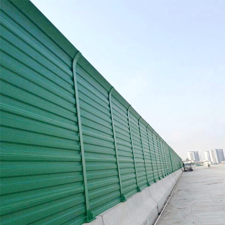 小區(qū)降低噪音消音板神器居民住宅室外隔音屏降噪透明玻璃消音聲屏