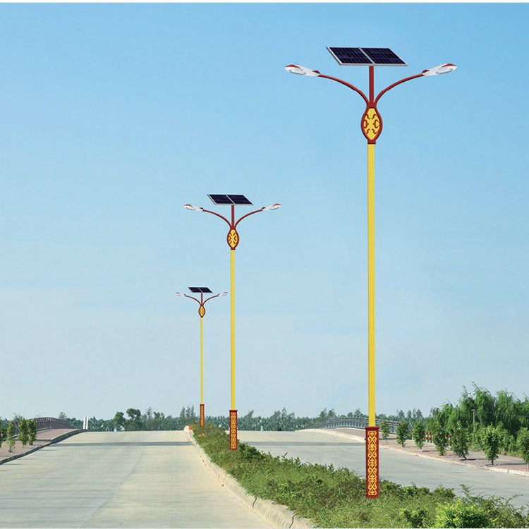 工程優選新農村光伏太陽能路燈道路燈 大功率LED太陽能路燈