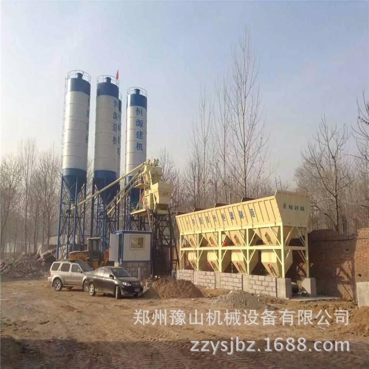 水泥混凝土攪拌站 hzs75型混凝土攪拌站設備 技術好性能穩價格優