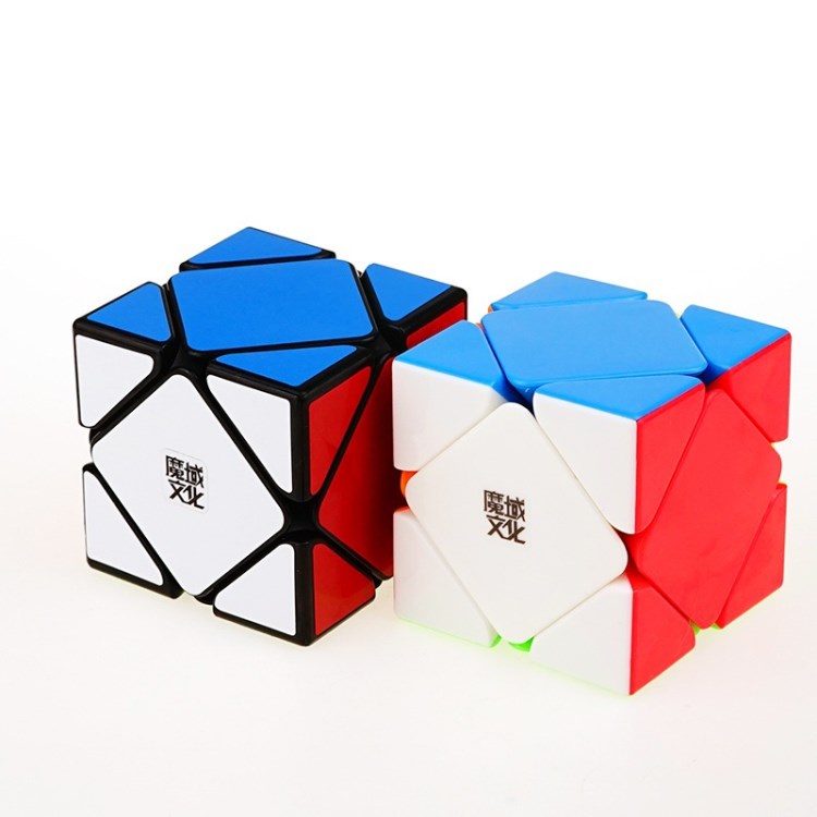 魔域文化磁力斜轉魔方順滑競速異形魔方cube學生比賽降壓玩具