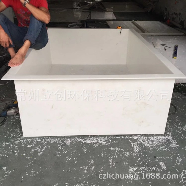 廠家定做塑料運輸槽PP電鍍槽塑料酸洗槽PP化工槽