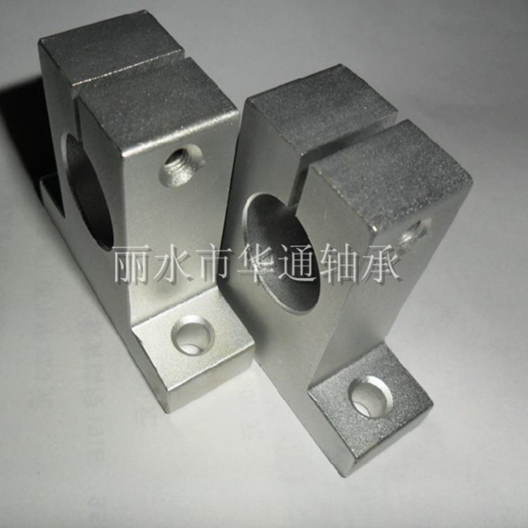 廠家供應(yīng)直線光軸支撐座 SK10立式底座 滑動單元