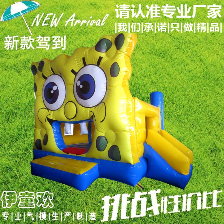 卡通形象戶外廣場(chǎng)充氣蹦床跳床室內(nèi)兒童游樂園設(shè)施充氣跳床蹦蹦床
