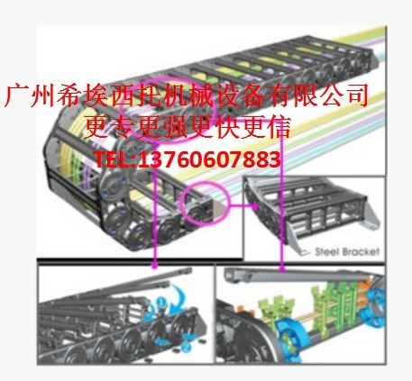 韓國CPS拖鏈 ST標(biāo)準(zhǔn)系列  ST044N.035 自由切換R曲率半徑