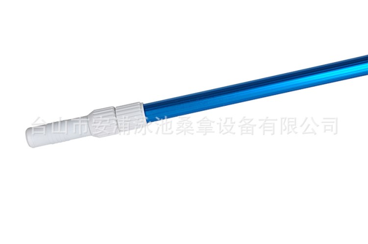 廠家批發(fā)泳池水面清理樹葉雜物葉網(wǎng)連接清潔撈網(wǎng)3米5M鋁柄伸縮桿