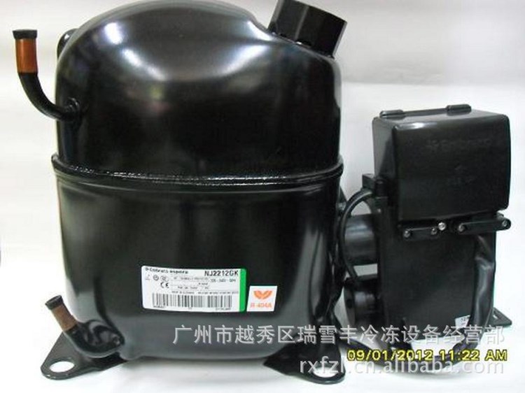 恩布拉科(阿斯帕拉)冷藏展示柜、冷凍設備用NJ2212GK制冷壓縮機