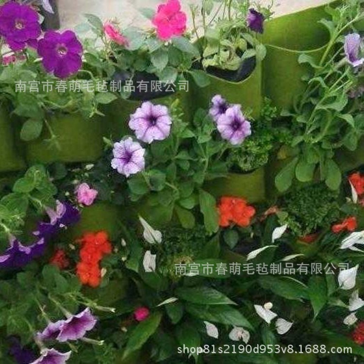 廠家直銷毛氈種植袋 美植袋加厚種植植物袋 環(huán)保育苗容器植物袋