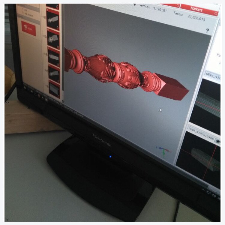 手持式三維掃描儀 工業設計3d掃描儀 人體人像工藝品服裝設計服務