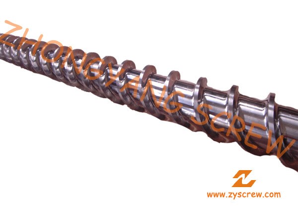 制造38CrMoAlA橡膠機螺桿機筒 冷、熱喂料橡膠機螺桿