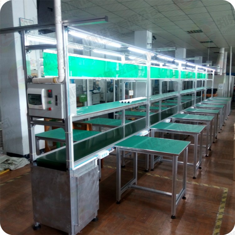 廠家直供 PVC皮帶流水線 非標定制自動化設(shè)備 電子產(chǎn)品生產(chǎn)線
