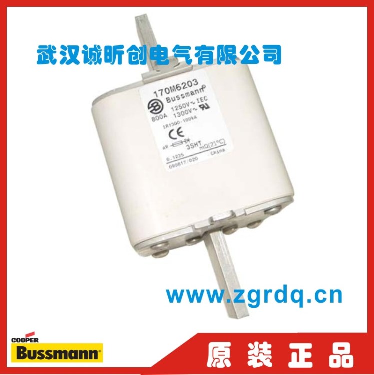 原裝快速熔斷器美國(guó)BUSSMANN巴斯曼博斯曼170M6208 690V 500A