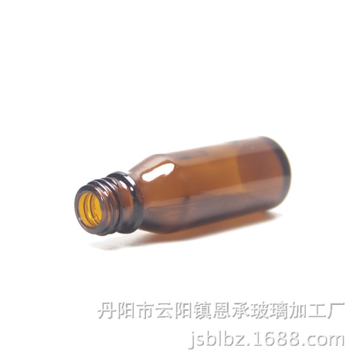 斜肩精油瓶子 美版玻璃瓶化妆品食品医药包装瓶新款上市 15ml