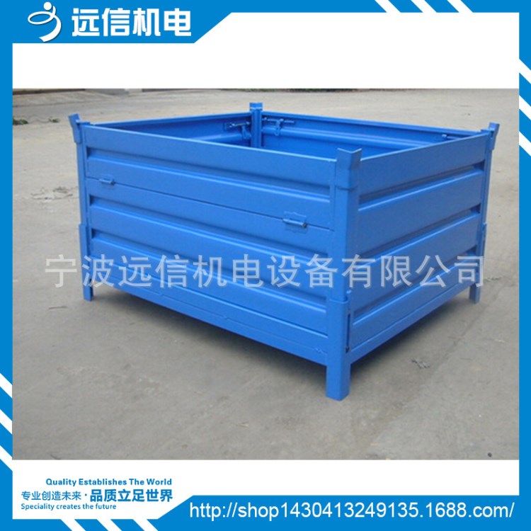 供應(yīng)金屬周轉(zhuǎn)箱 重型倉儲(chǔ)籠生產(chǎn)可折疊網(wǎng)格料箱 各種堆疊料箱批發(fā)