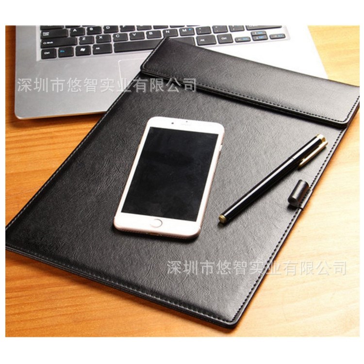 定制 餐廳點(diǎn)菜夾收銀夾 帶筆槽酒店餐廳酒水單 菜單夾板