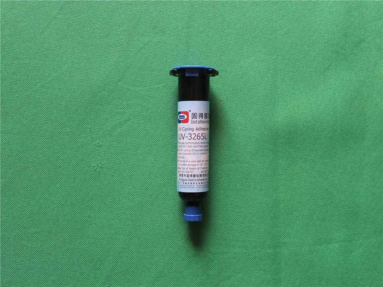 批發(fā)供應(yīng)ASOKLID牌UV-3265L電子元器件、電子線材密封藍(lán)色UV膠水