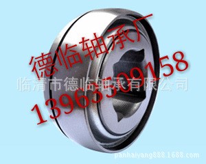 供應四方孔軸承 六方孔軸承W208PPB8非標軸承 外球面軸承