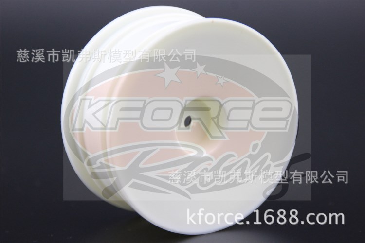 1/10 越野車輪轂 輪框分前后碟形白色  1/10 buggy wheel 25024