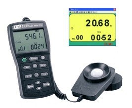 出售臺灣泰仕TES-1339R TES1339級照度計 (RS-232)