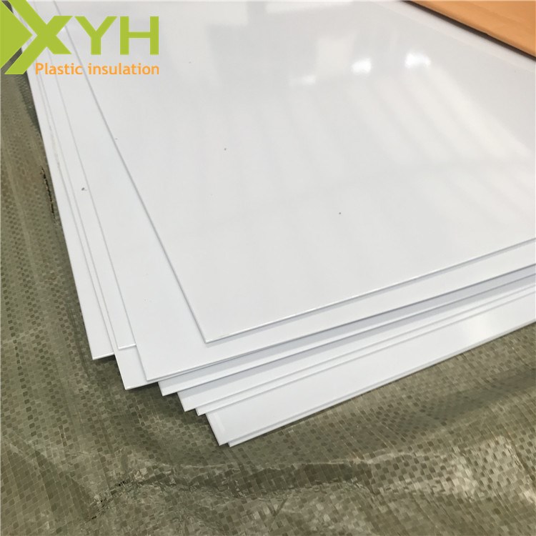 供應abs板加工 防火阻燃白色abs塑膠手板