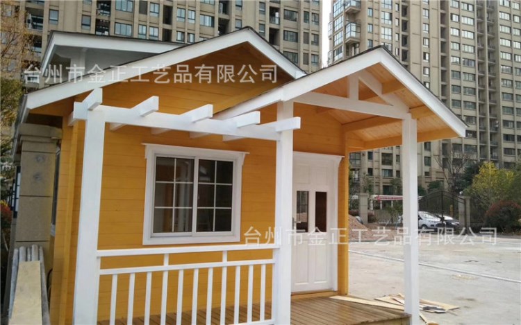 廠家直銷防腐木木房子木屋別墅農家樂山莊海景房定制272