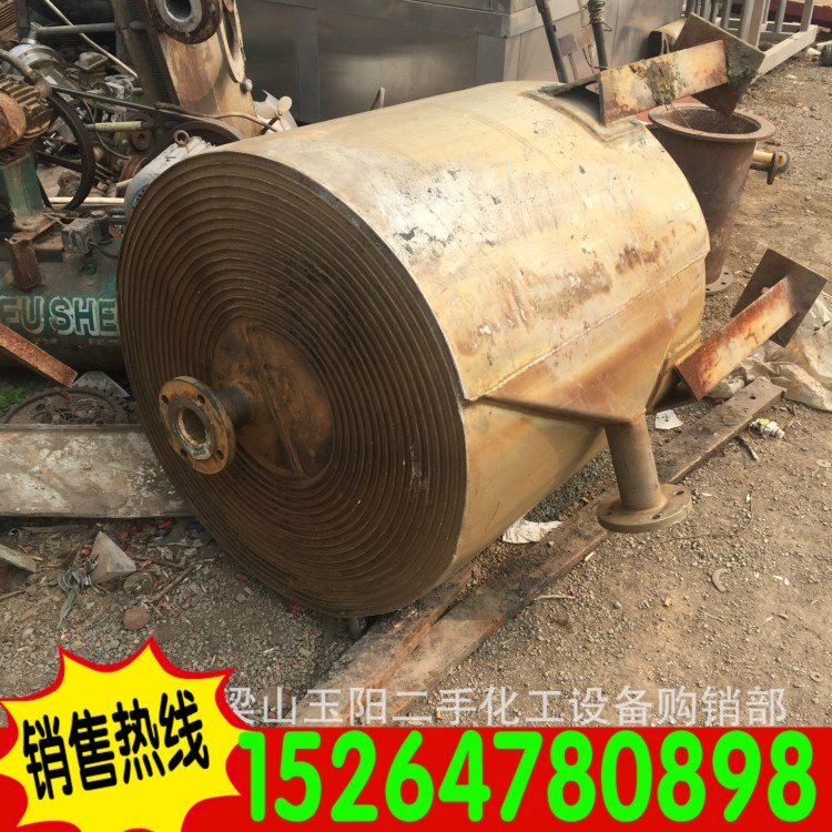 處理 傳熱設備 換熱器 二手閑置304材質 不銹鋼螺旋板換熱器多臺