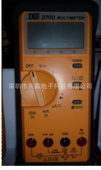 TES2700 數(shù)位式萬用表 TES-2700 (臺灣泰仕原裝全新)