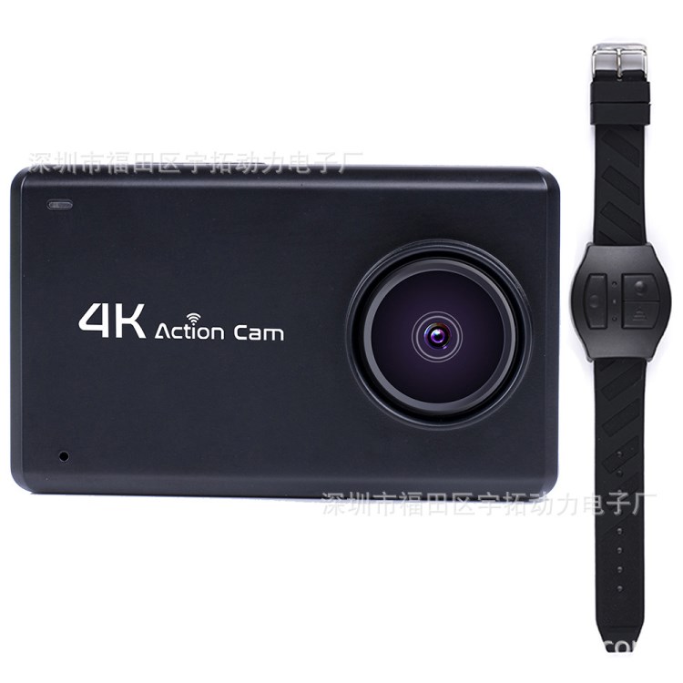 4K帶WiFi帶遙控防水相機 超大2.45英寸觸摸運動攝像機 潛水DV