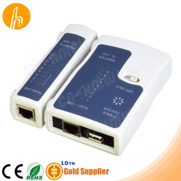 RJ45 USB網(wǎng)絡(luò)測(cè)試儀HM-CT448G