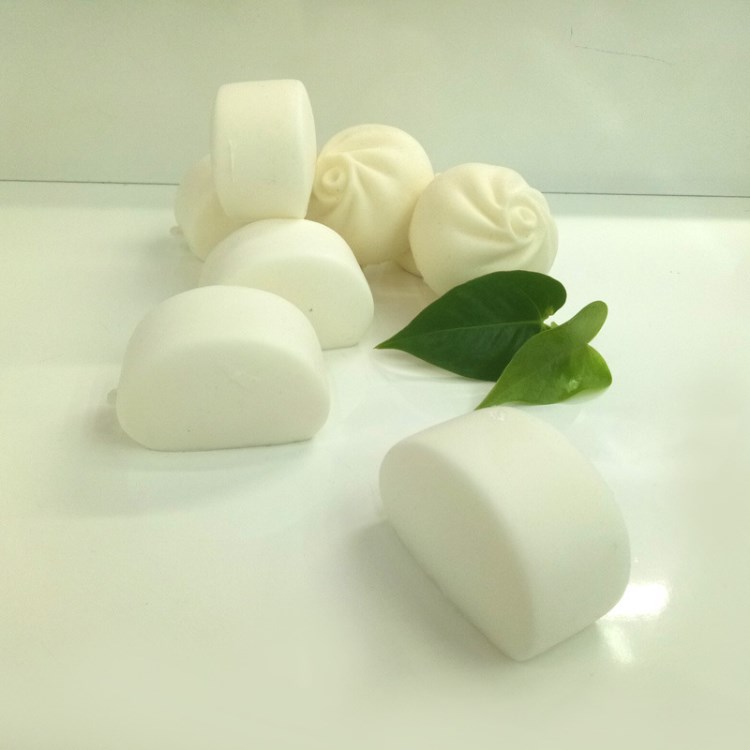 熱賣squishy仿真PU慢回彈面包食玩6CM刀切饅頭手機鑰匙鏈飾品掛件