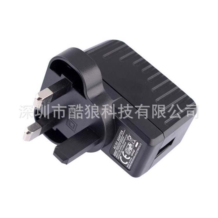 12V1A 英規(guī)CE開關(guān)電源適配器 USB充電器 安防燈具平板充電器