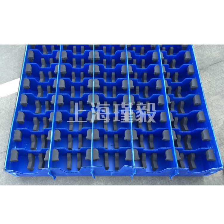 青浦中空板周轉箱青浦汽配中空板托盤加工零部件定位緩沖托盤