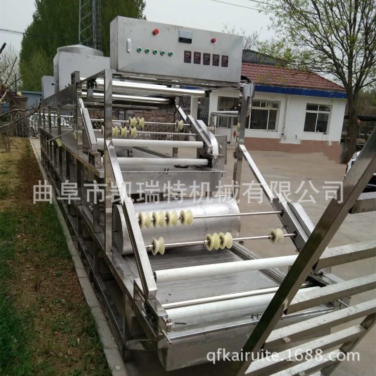 全自動半自動腐竹油皮機 細膩豆漿自動循環油皮機 蒸汽大型腐竹機