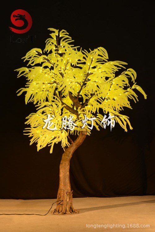 2017年新款仿真櫻花樹 2米發(fā)光鳳尾樹 庭院景觀裝飾燈樹 歡迎咨詢