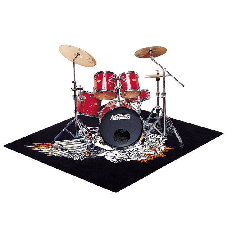 人氣架子鼓防滑地毯 爵士鼓防滑墊鼓手專用防潮鼓地毯電子鼓鼓毯