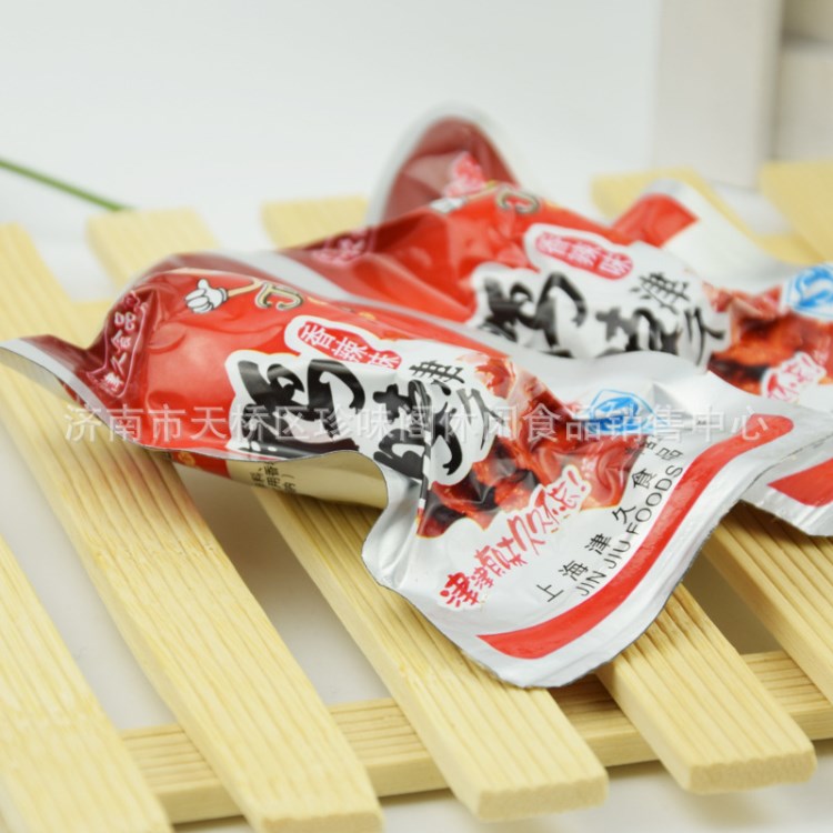 津久鴨脖5斤香辣味鹵味鴨肉類零食品鴨脖子散裝小包裝批發(fā)包郵
