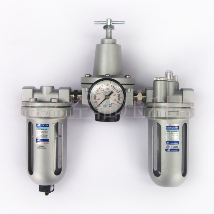 MACT400三聯體 原裝臺灣金器MINDMAN 調壓閥+過濾器+油霧器