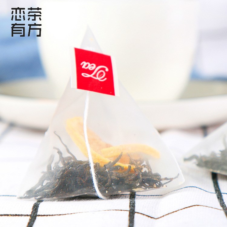 戀茶有方 檸檬紅茶 檸檬片 組合三角包花果茶 代加工