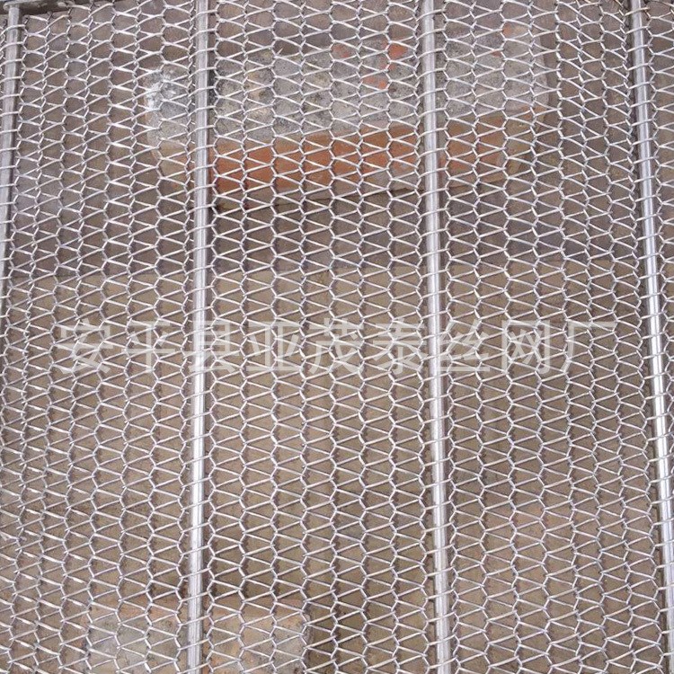 廠家供應(yīng) 白色食品不銹鋼輸送帶  金屬鍍鋅輸送鏈板