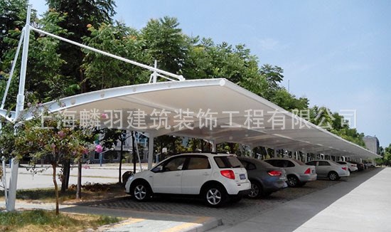 品牌膜結構停車棚一件起批支持來料加工質保20年免費設計咨詢