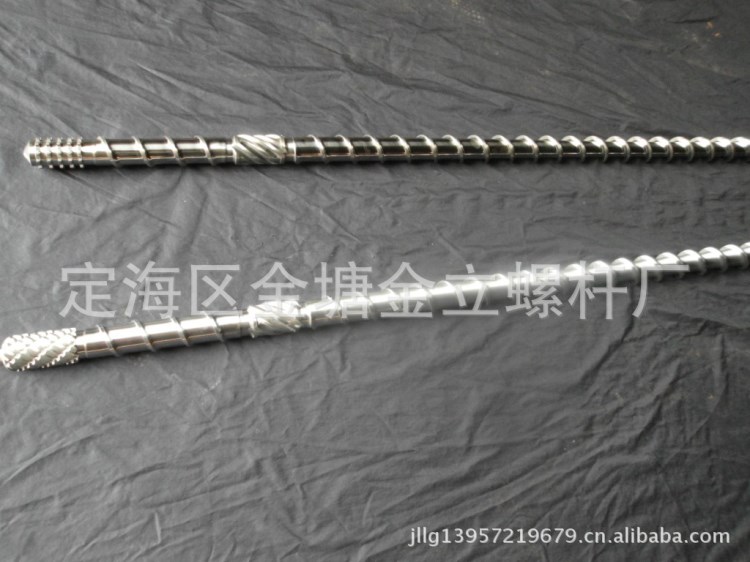 【廠家直銷】供應(yīng)塑料機(jī)械配件炮筒螺桿(直送需加200元)