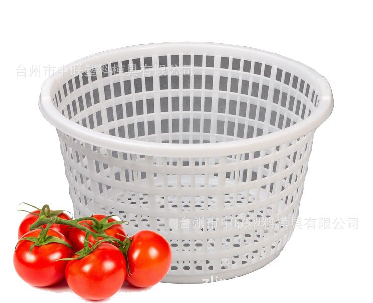 廠家塑料籮筐供應(yīng)圓形橢圓形高腳矮腳方形周轉(zhuǎn)箱收納籃筐