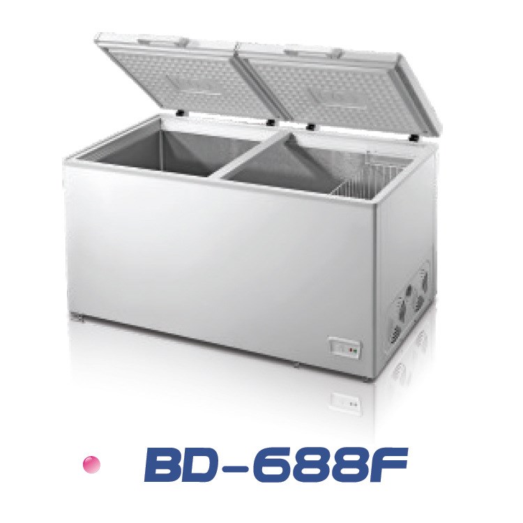 全新 BD-688F 冷藏冷凍轉換柜 臥式冰柜 冷柜家用 冷柜批發