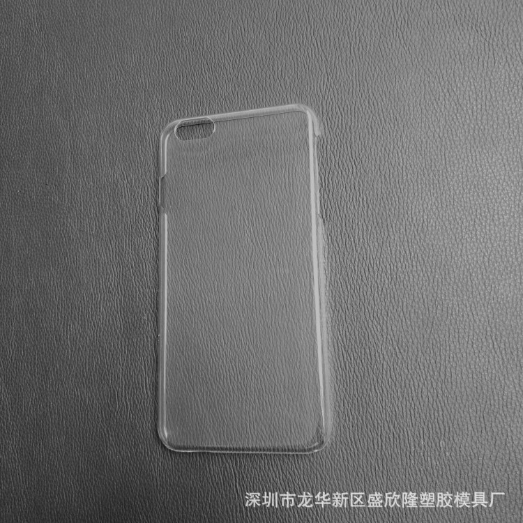 蘋果IPHONE6/6S單底光面三面包邊電鍍噴油水貼手機殼PC素材